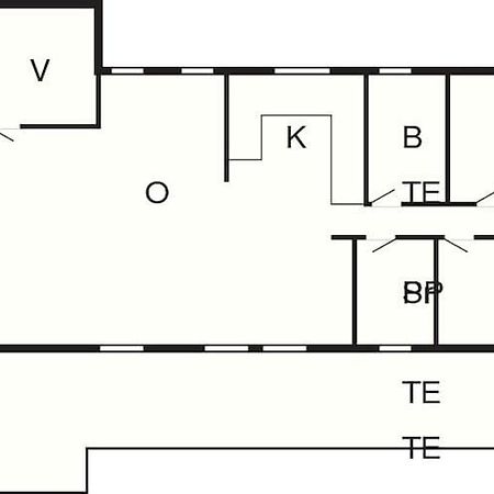 6 Person Holiday Home In Hemmet Екстер'єр фото